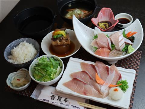 寒鰤ミニ会席（一例）※1